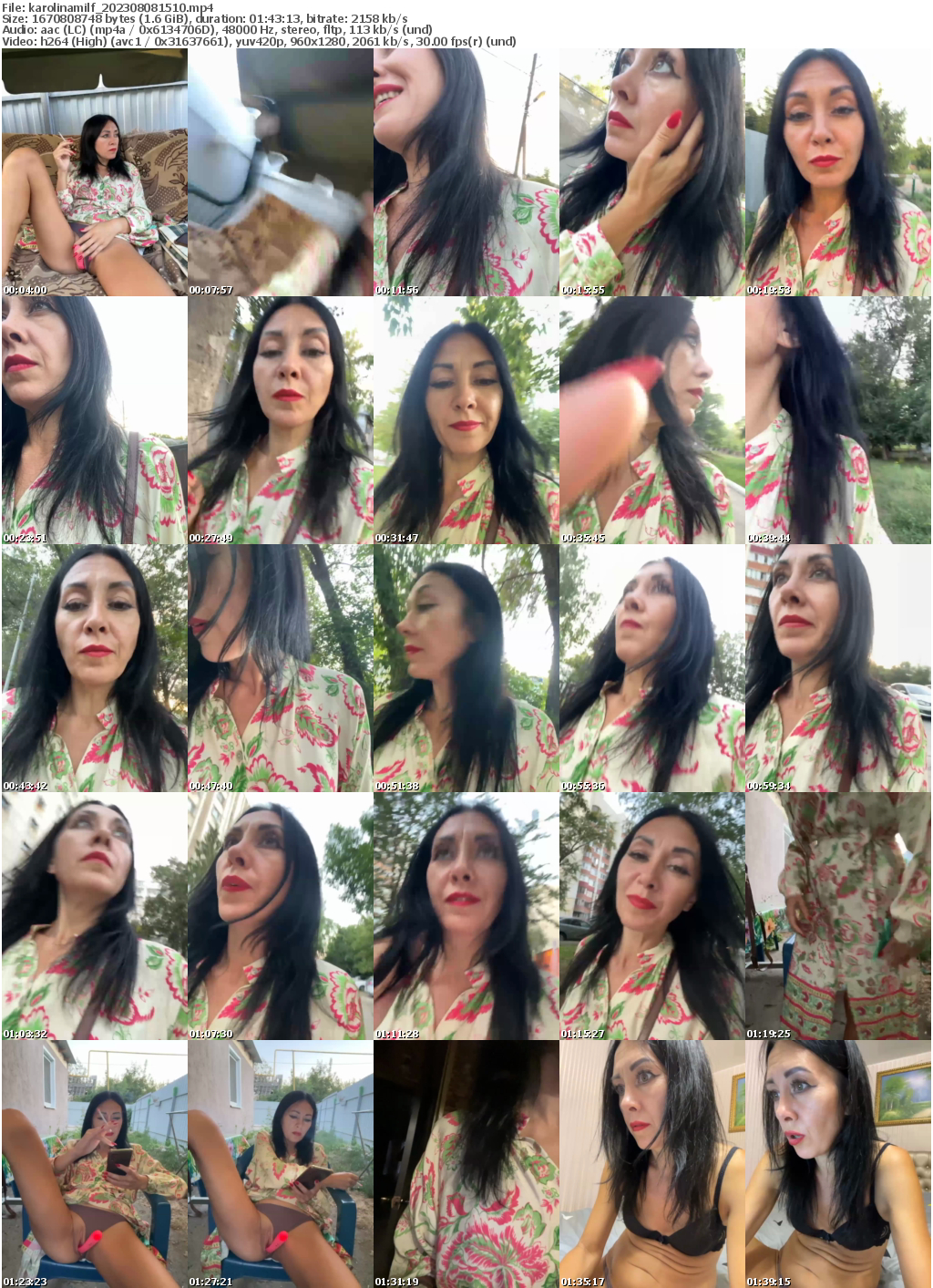 Preview thumb from karolinamilf on 2023-08-08 @ bongacams