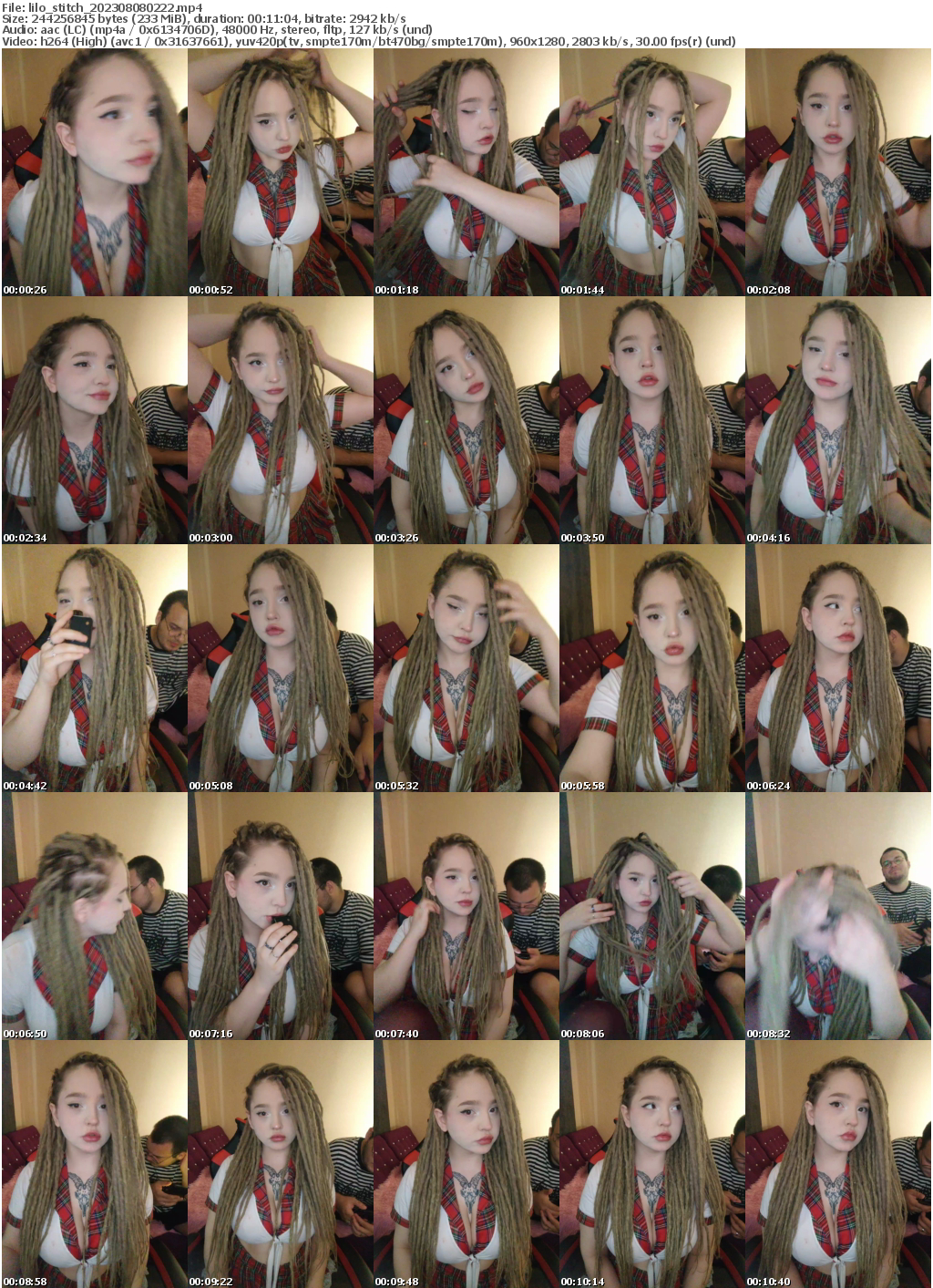 Preview thumb from lilo_stitch on 2023-08-08 @ bongacams