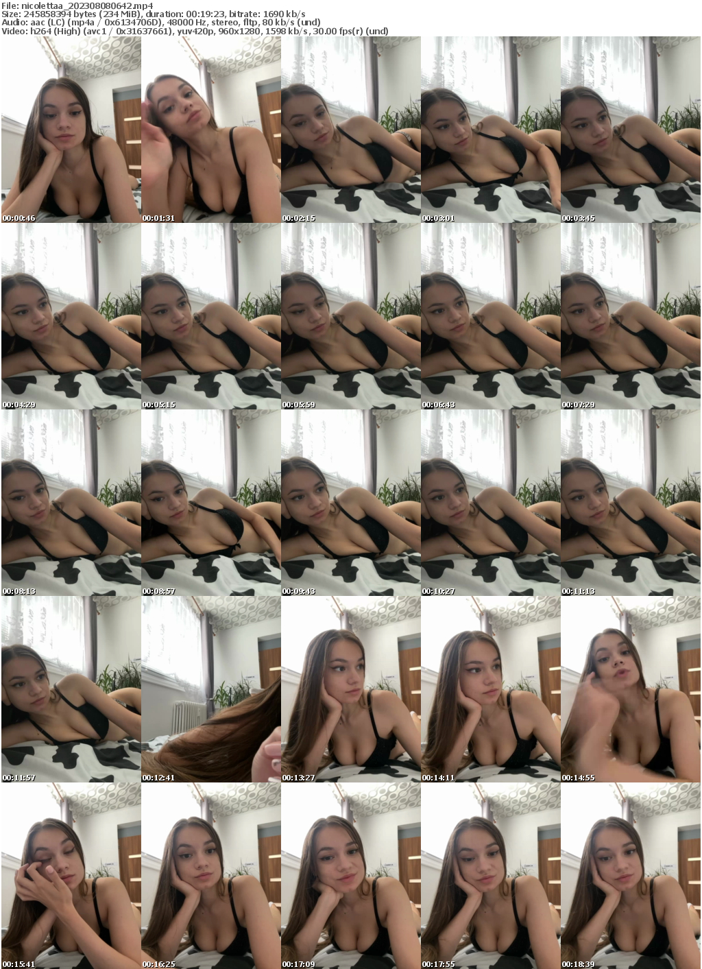 Preview thumb from nicolettaa on 2023-08-08 @ bongacams