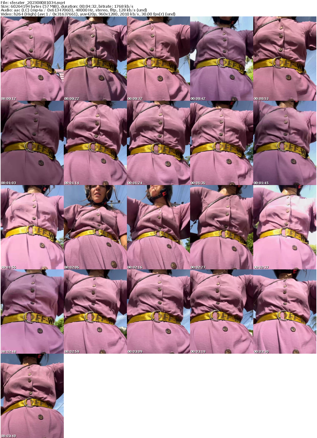 Preview thumb from sferater on 2023-08-08 @ bongacams