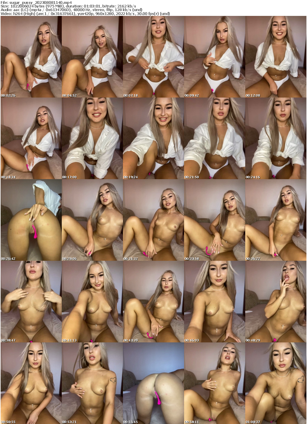 Preview thumb from sugar_pussy on 2023-08-08 @ bongacams