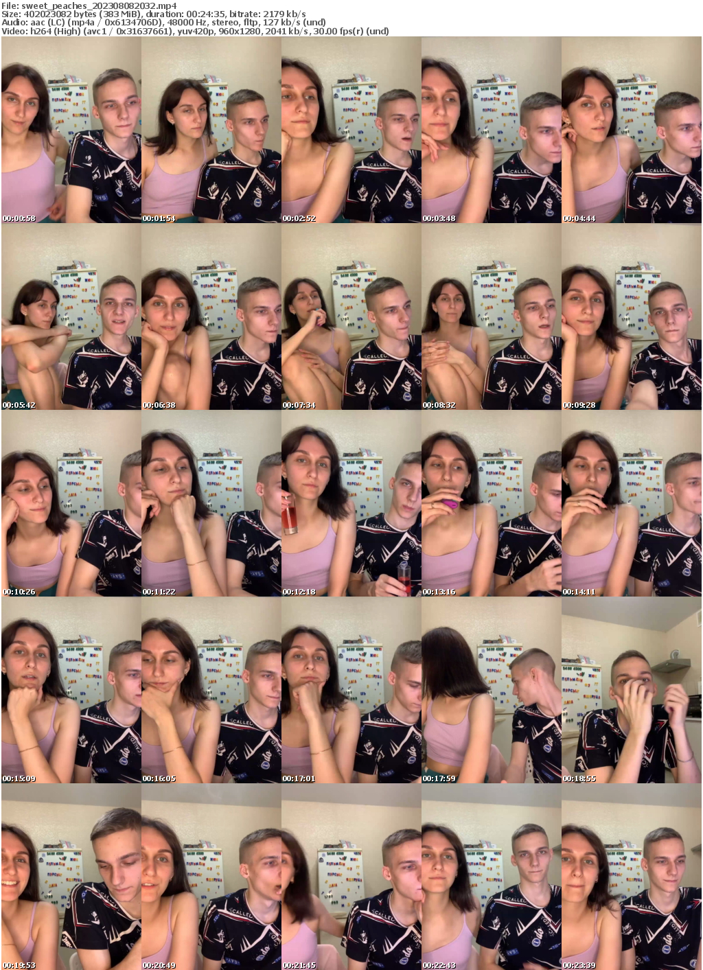 Preview thumb from sweet_peaches on 2023-08-08 @ bongacams