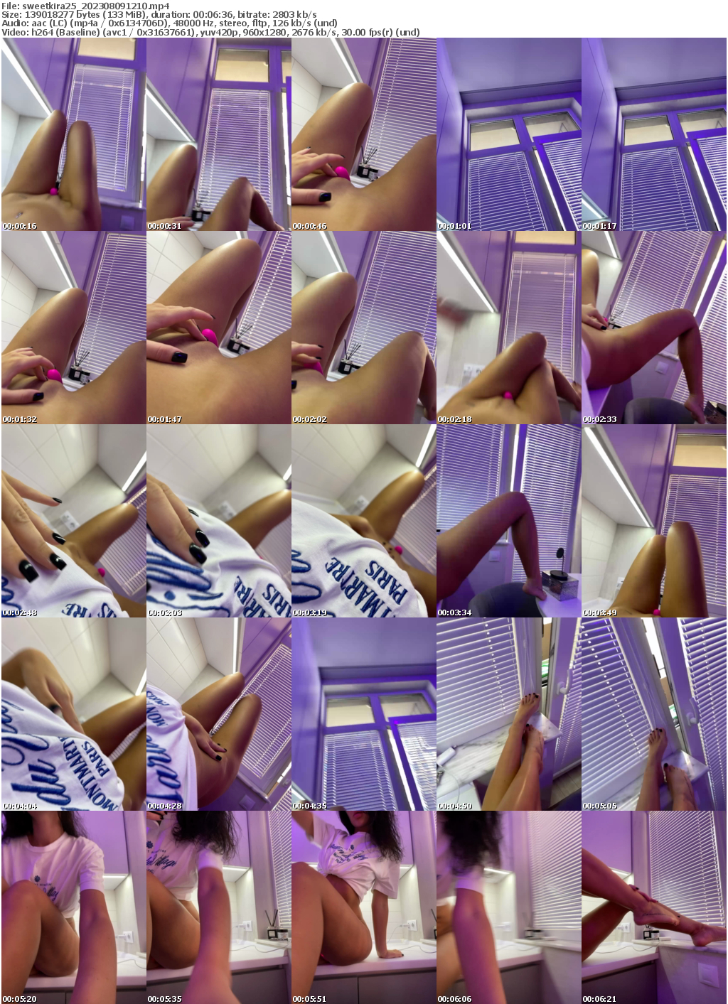 Preview thumb from sweetkira25 on 2023-08-09 @ bongacams