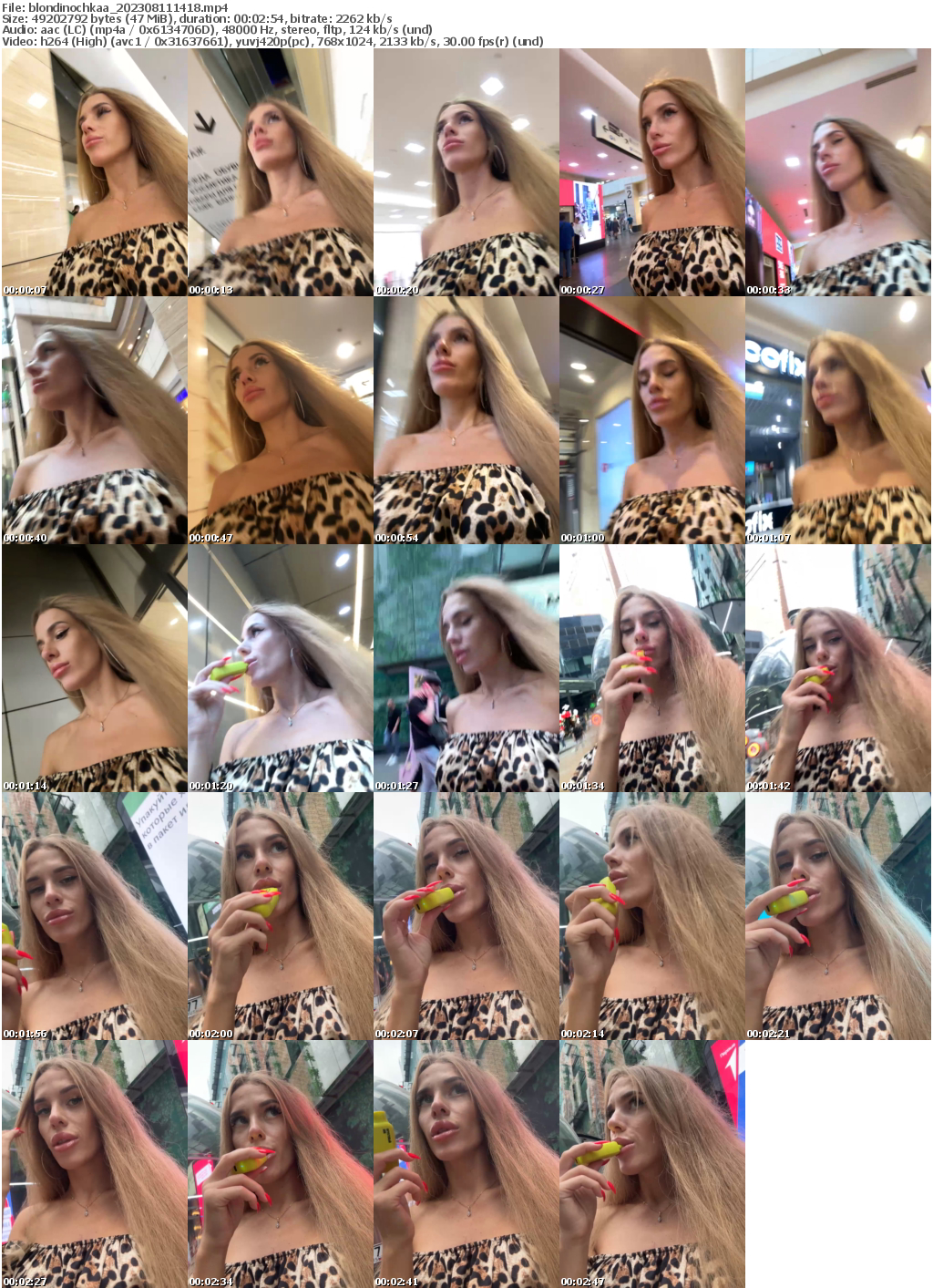 Preview thumb from blondinochkaa on 2023-08-11 @ bongacams