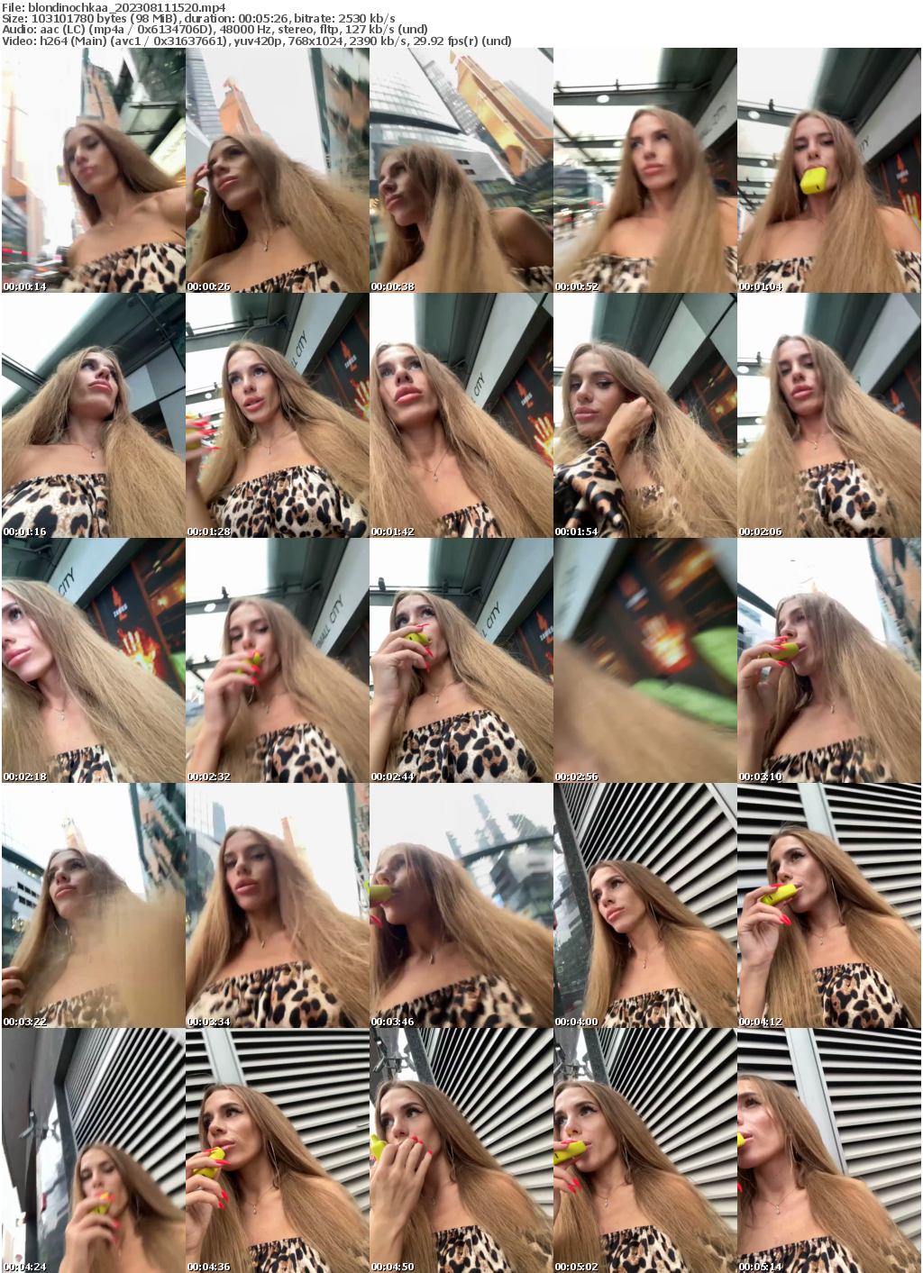 Preview thumb from blondinochkaa on 2023-08-11 @ bongacams