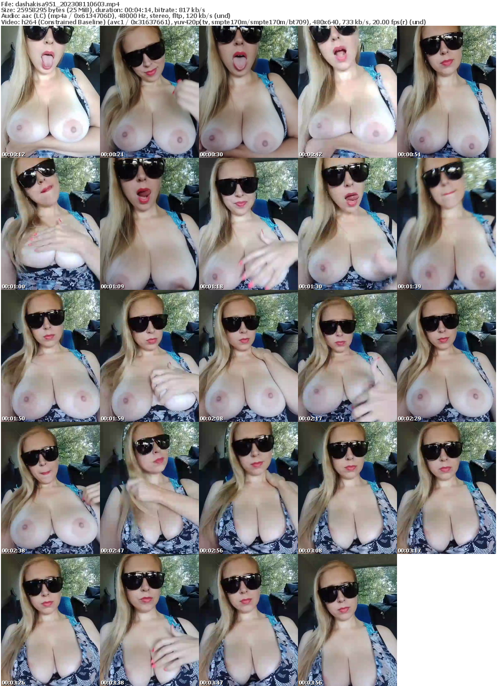 Preview thumb from dashakisa951 on 2023-08-11 @ bongacams