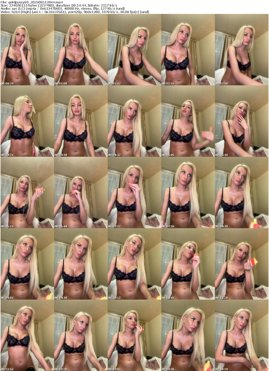 Preview thumb from goldpussy69 on 2023-08-11 @ bongacams