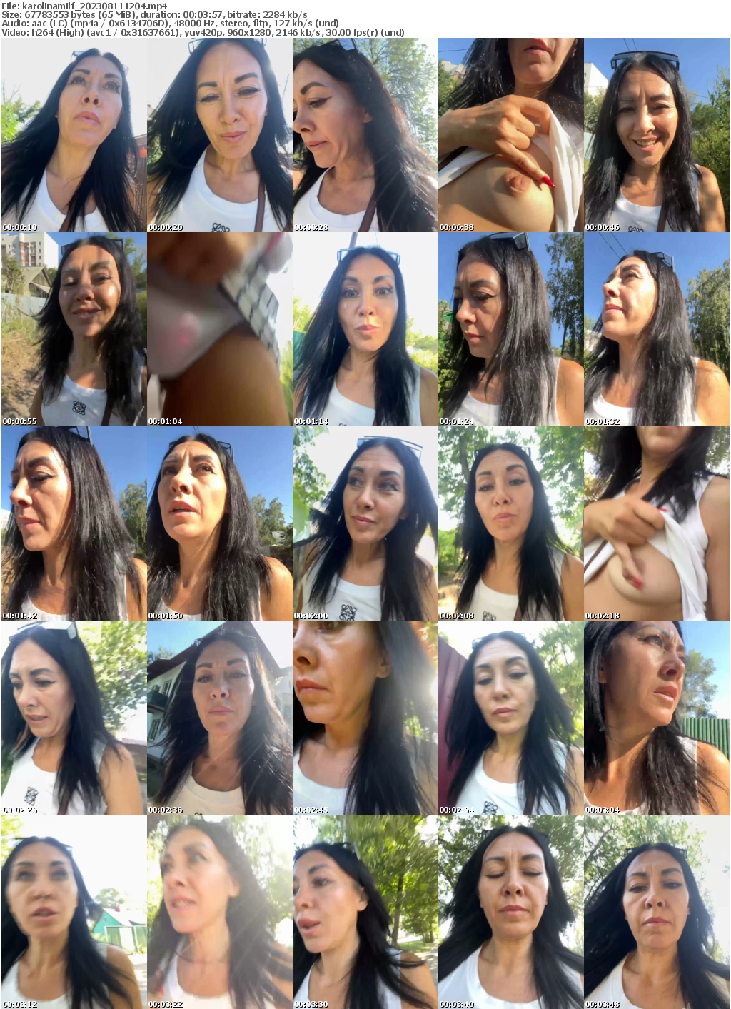 Preview thumb from karolinamilf on 2023-08-11 @ bongacams