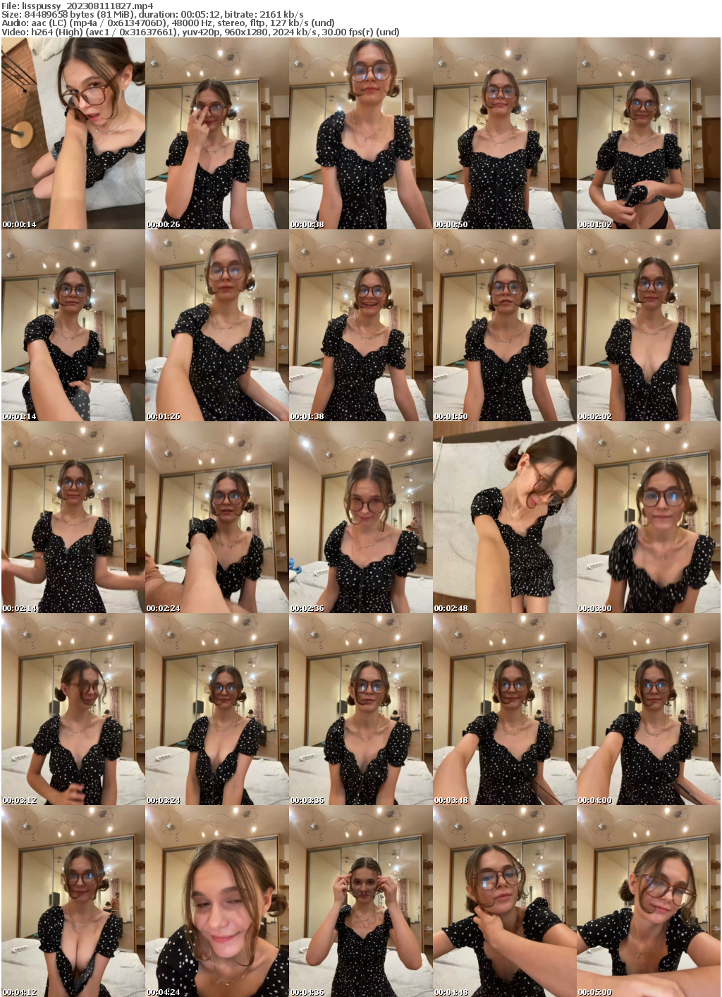 Preview thumb from lisspussy on 2023-08-11 @ bongacams