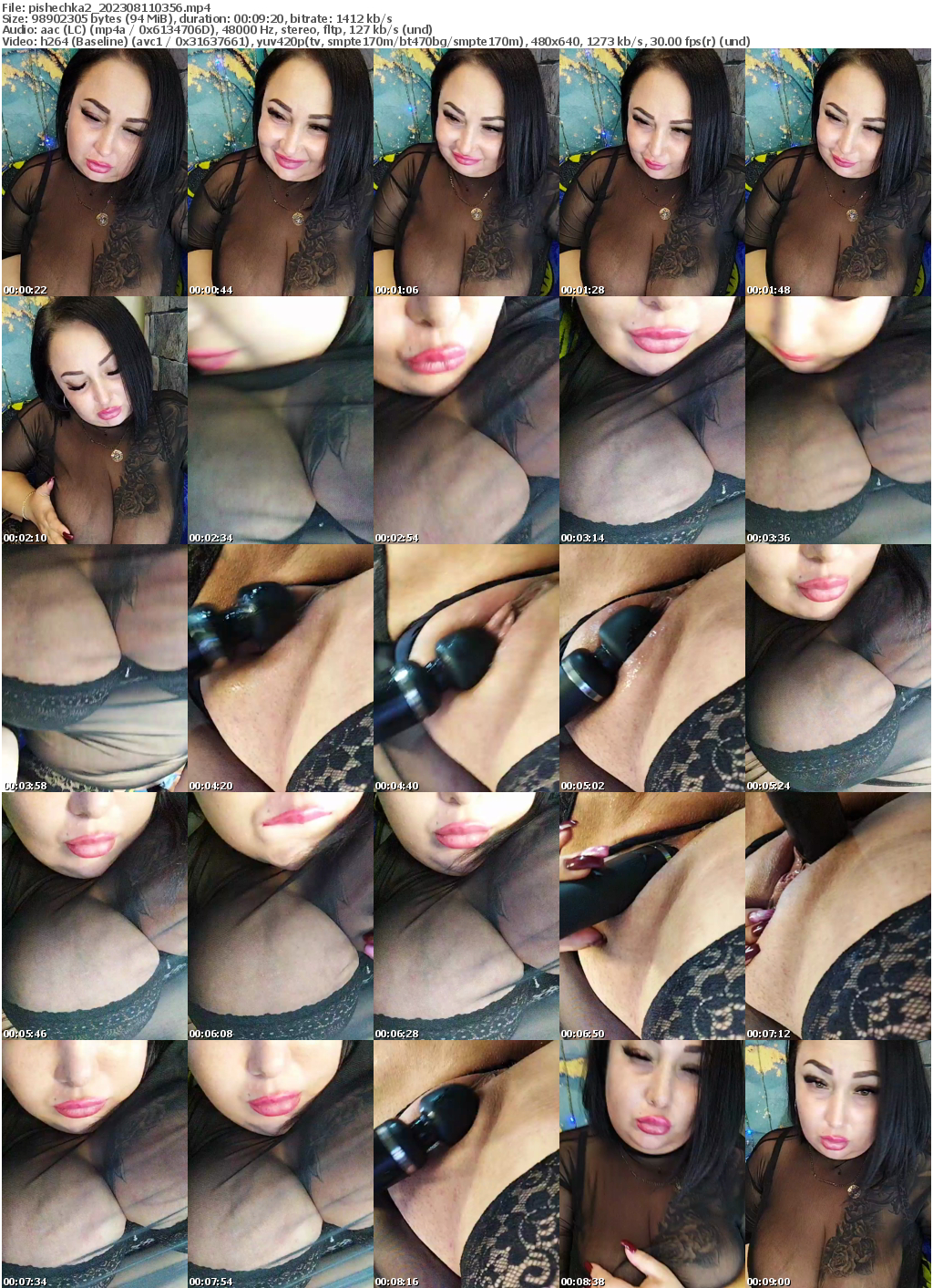 Preview thumb from pishechka2 on 2023-08-11 @ bongacams