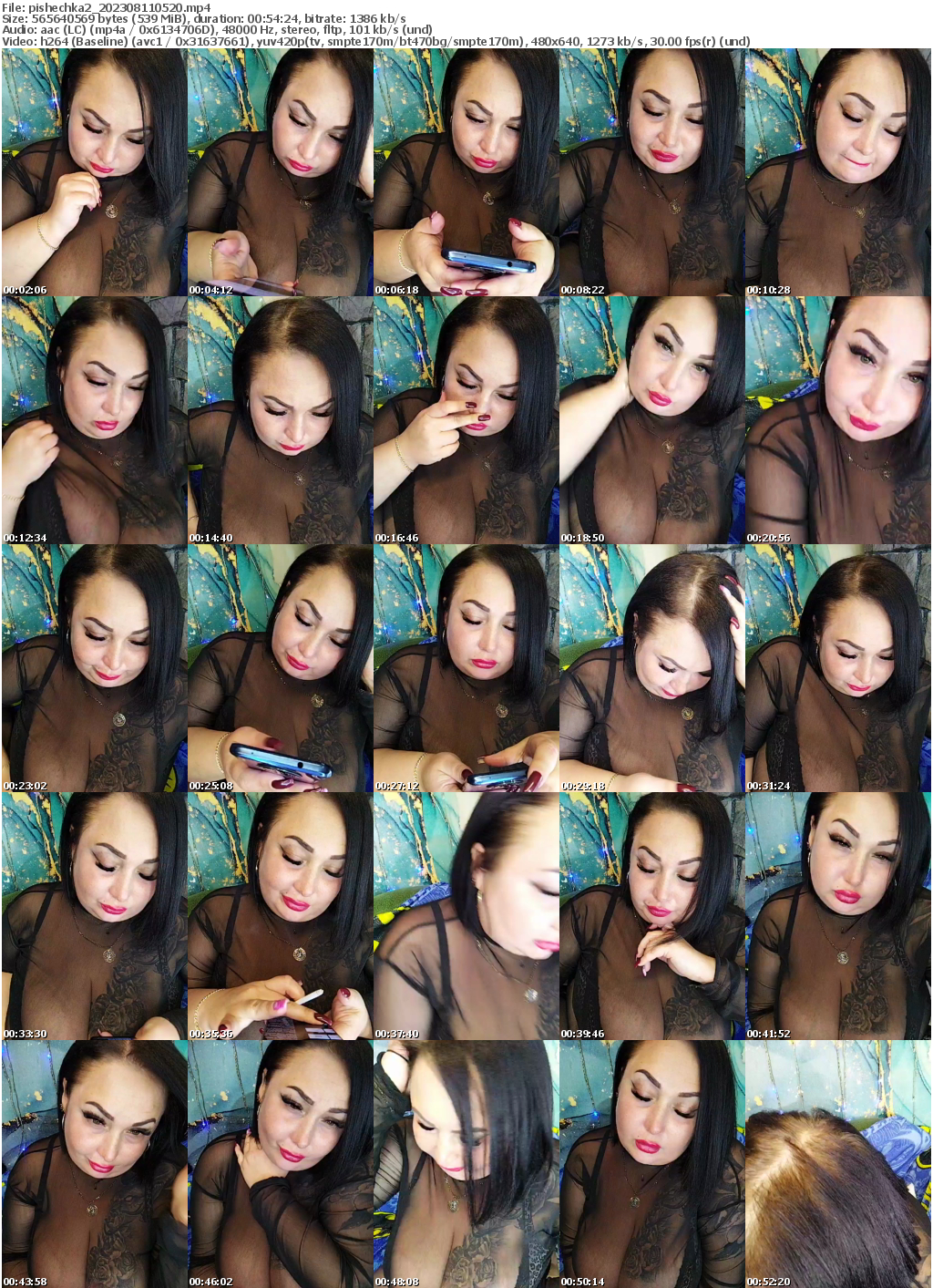 Preview thumb from pishechka2 on 2023-08-11 @ bongacams