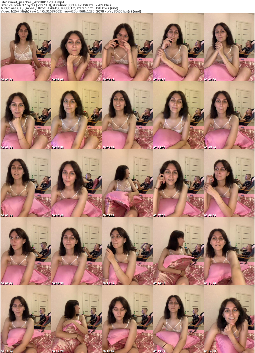 Preview thumb from sweet_peaches on 2023-08-11 @ bongacams