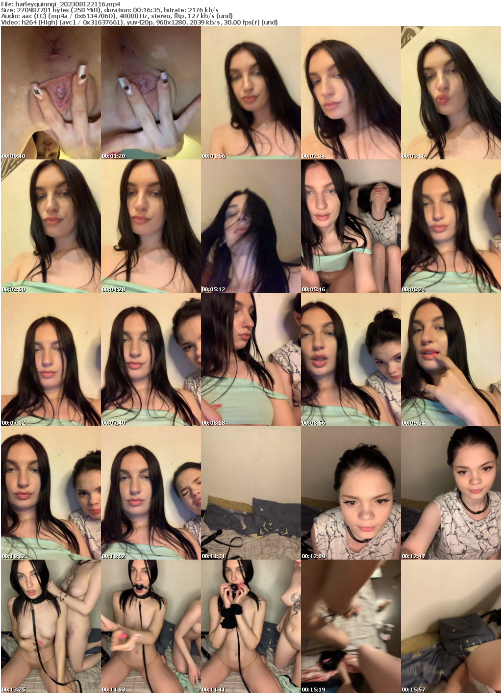 Preview thumb from harleyquinngi on 2023-08-12 @ bongacams