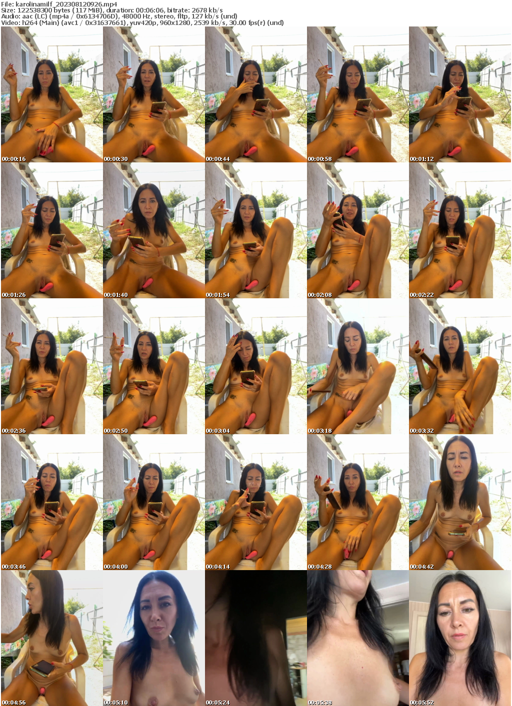 Preview thumb from karolinamilf on 2023-08-12 @ bongacams