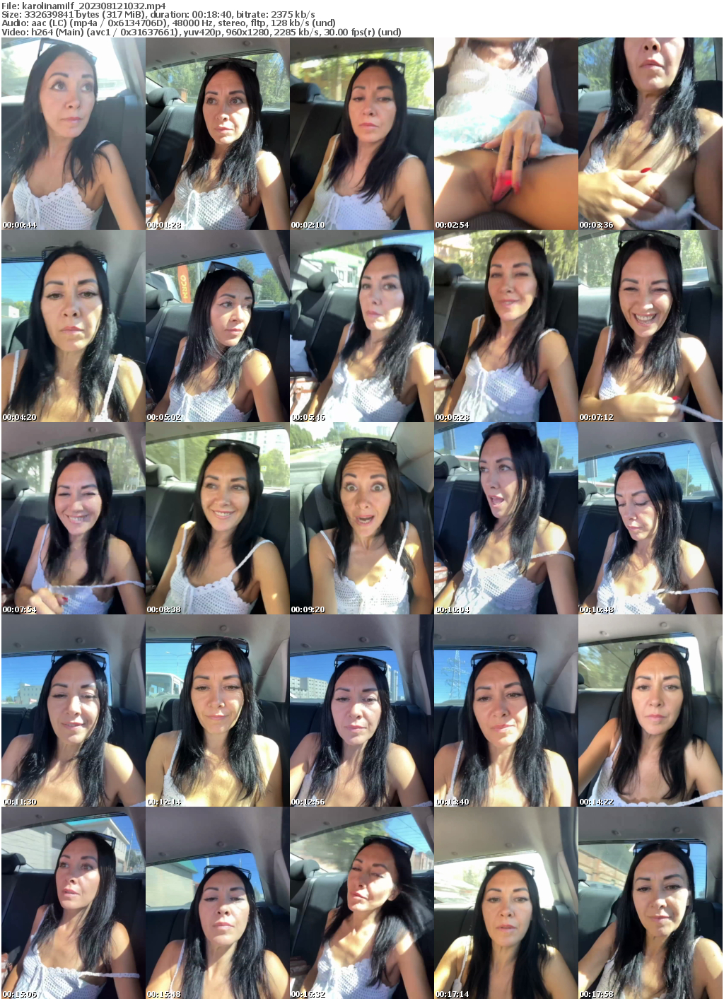 Preview thumb from karolinamilf on 2023-08-12 @ bongacams