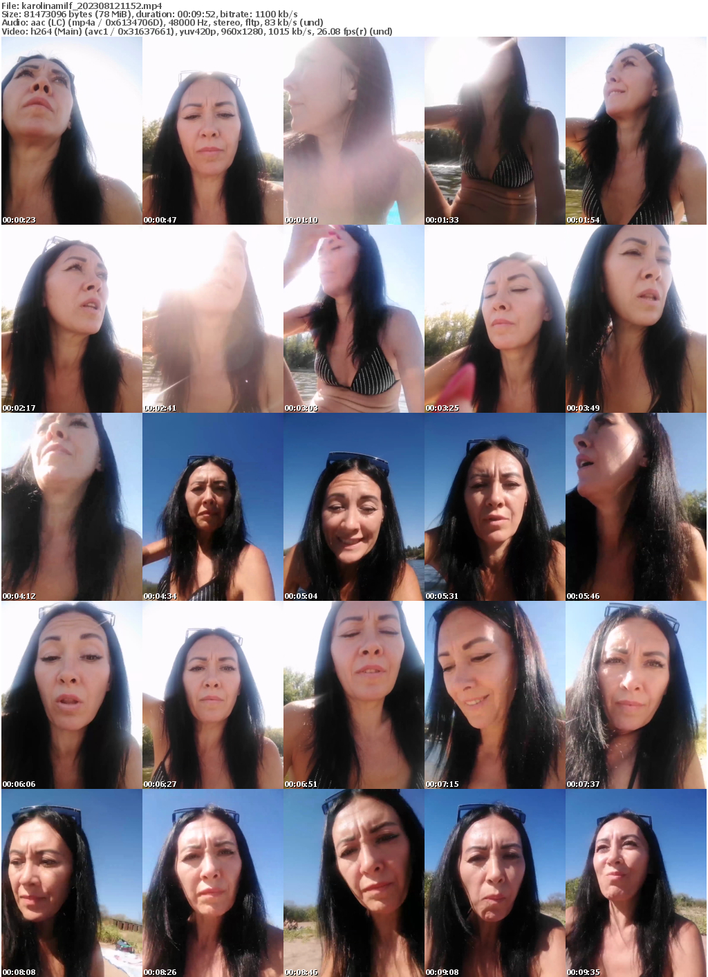 Preview thumb from karolinamilf on 2023-08-12 @ bongacams