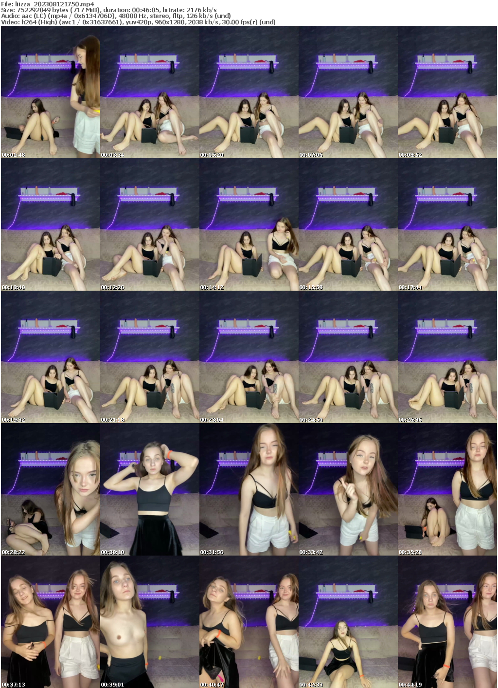 Preview thumb from liizza on 2023-08-12 @ bongacams