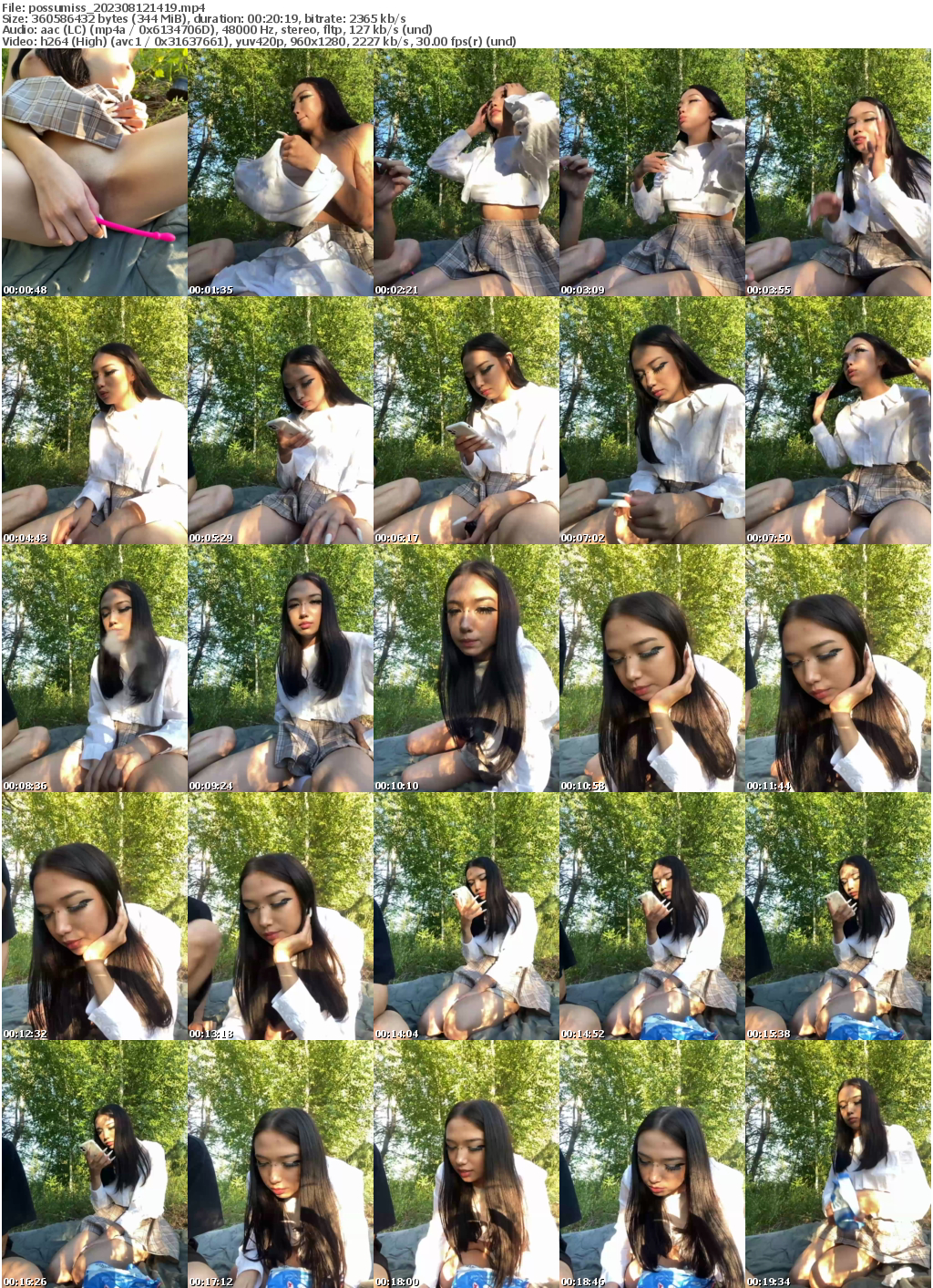 Preview thumb from possumiss on 2023-08-12 @ bongacams