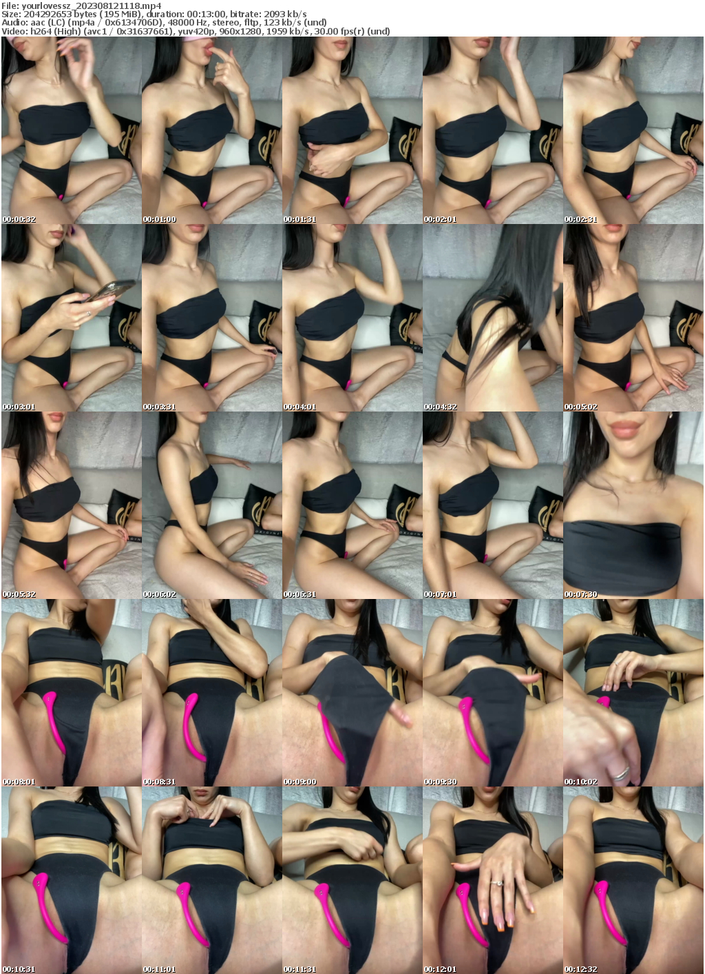 Preview thumb from yourlovessz on 2023-08-12 @ bongacams