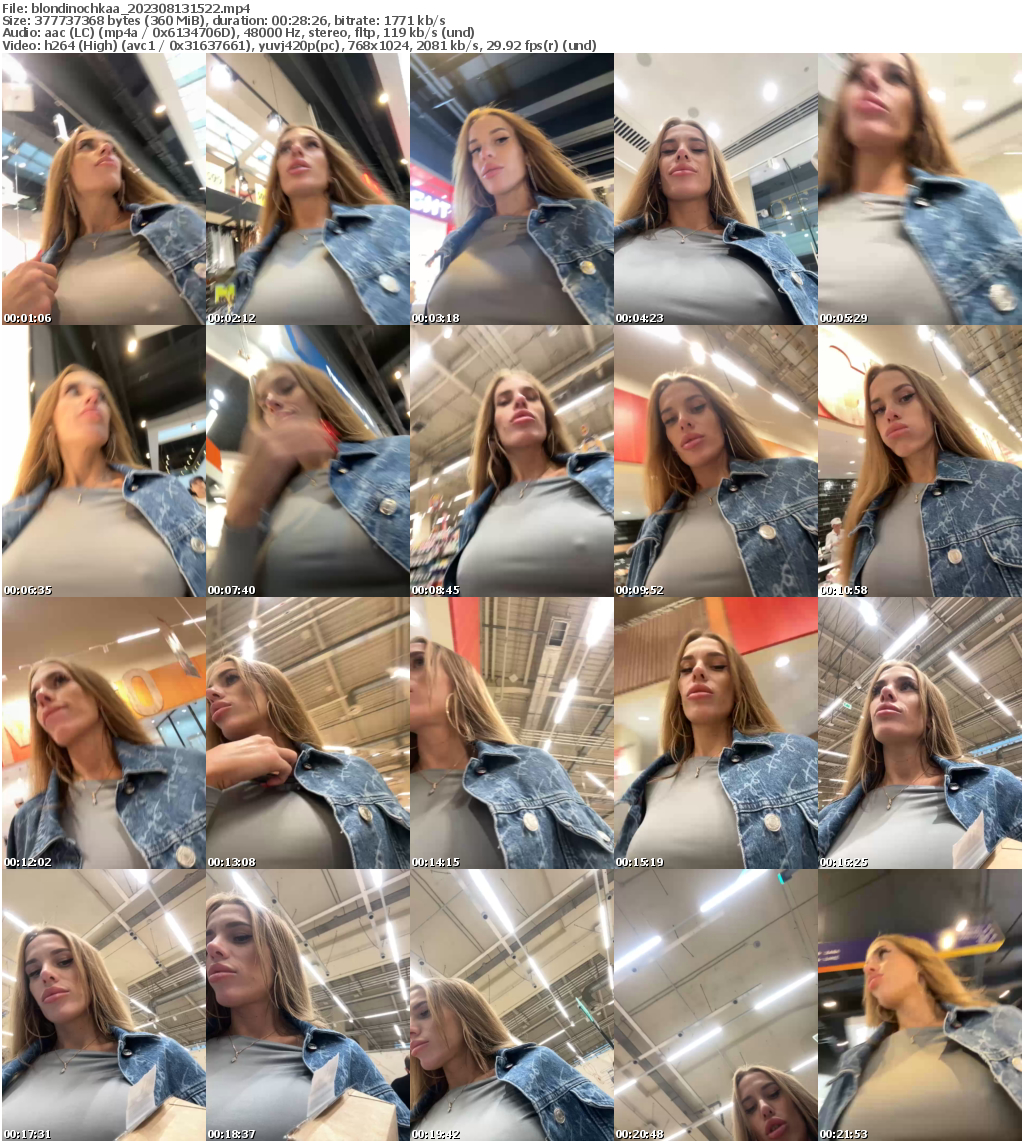 Preview thumb from blondinochkaa on 2023-08-13 @ bongacams