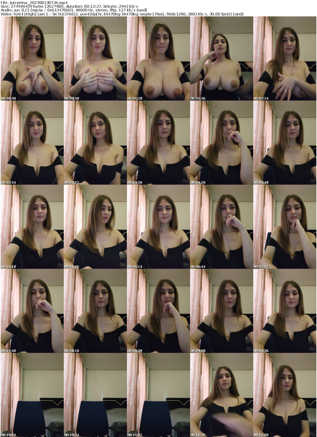 Preview thumb from juicyirina on 2023-08-13 @ bongacams