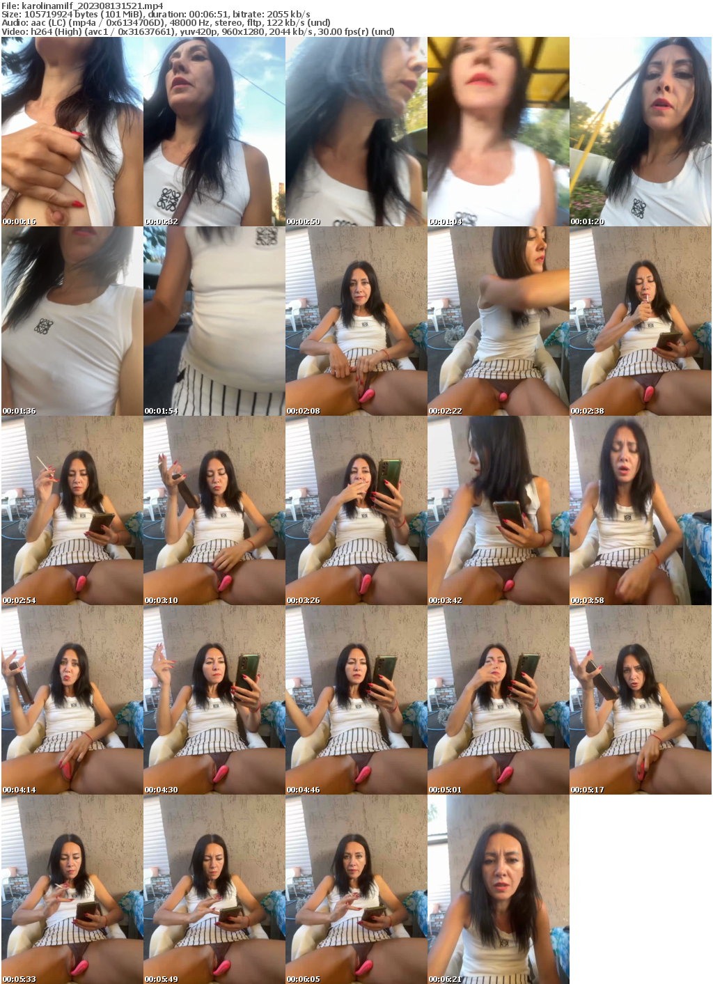 Preview thumb from karolinamilf on 2023-08-13 @ bongacams