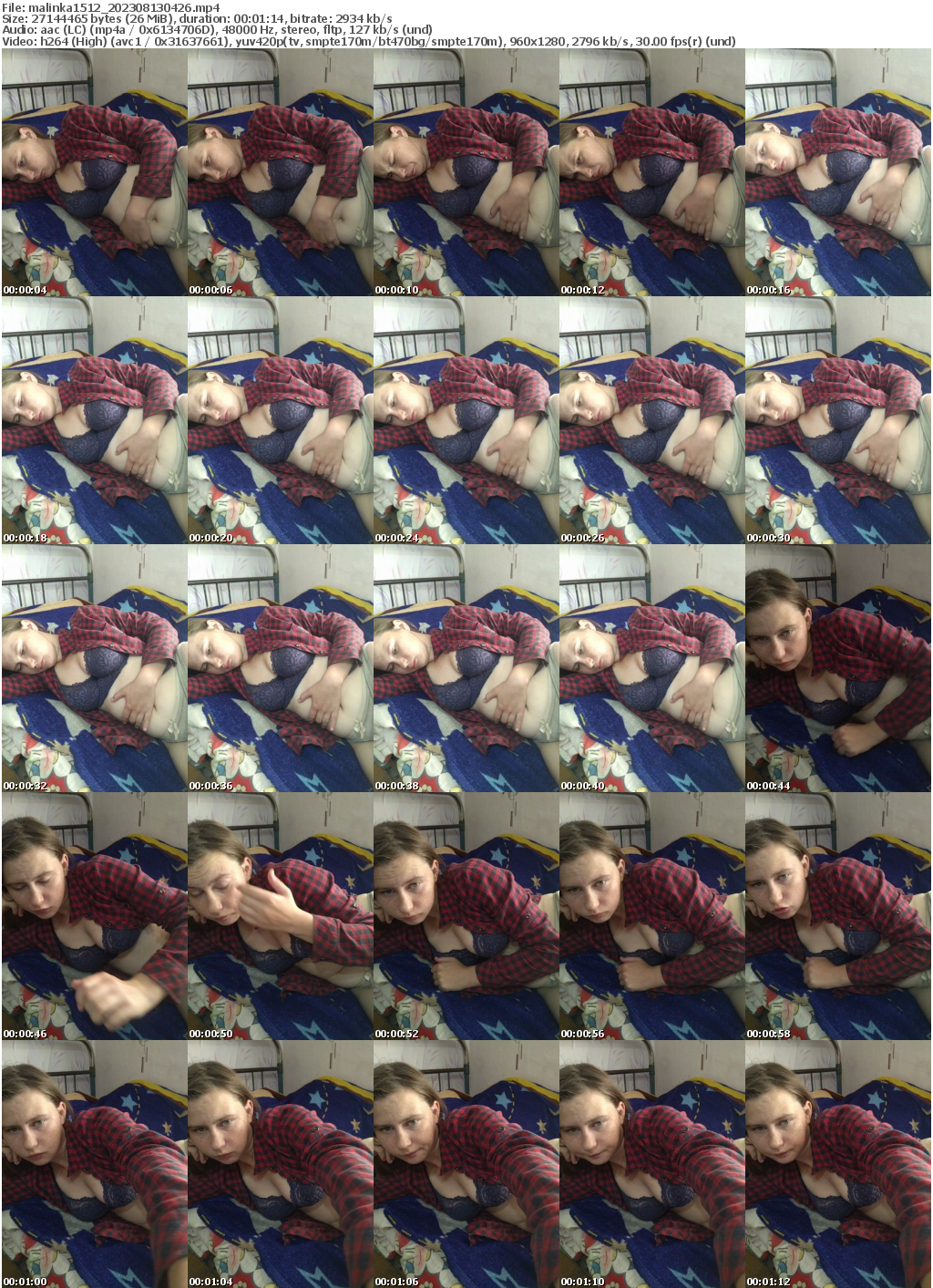 Preview thumb from malinka1512 on 2023-08-13 @ bongacams