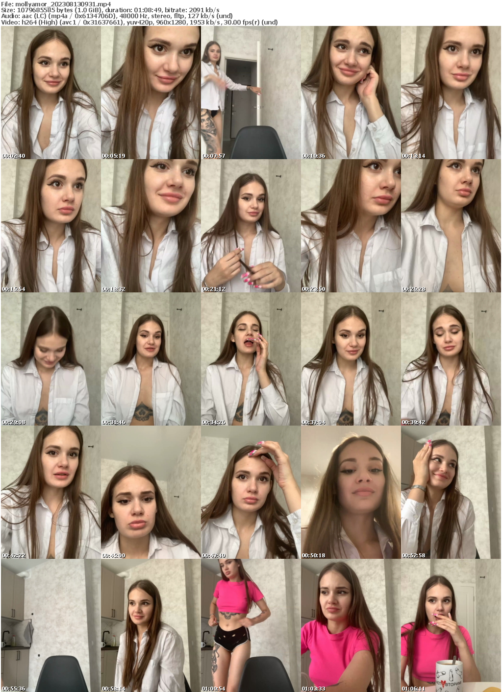 Preview thumb from mollyamor on 2023-08-13 @ bongacams