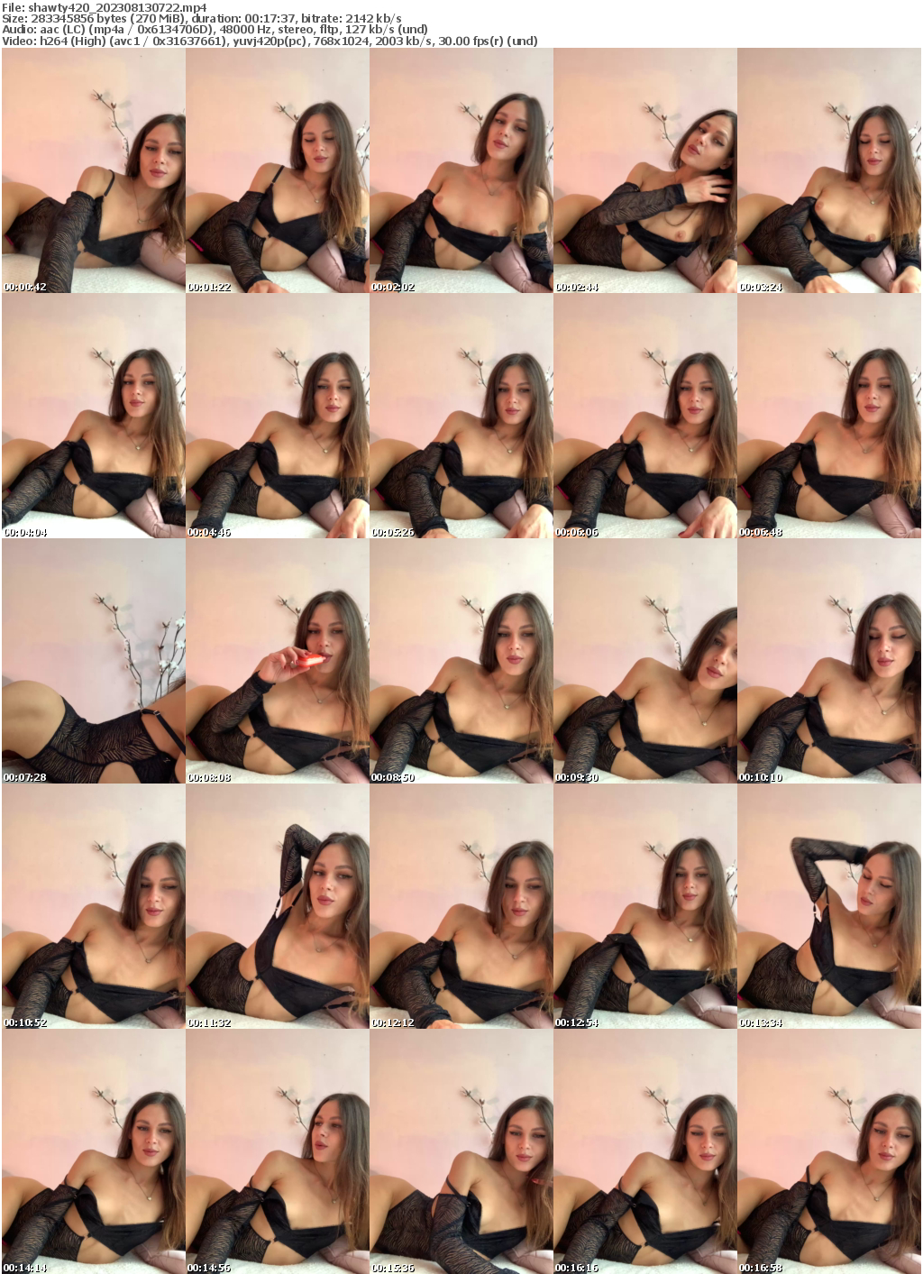 Preview thumb from shawty420 on 2023-08-13 @ bongacams