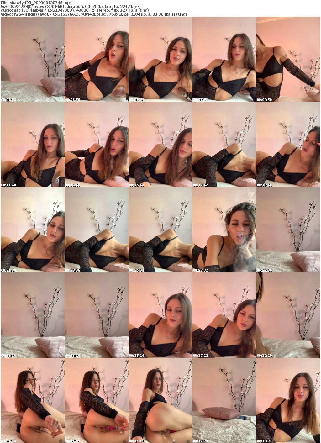 Preview thumb from shawty420 on 2023-08-13 @ bongacams