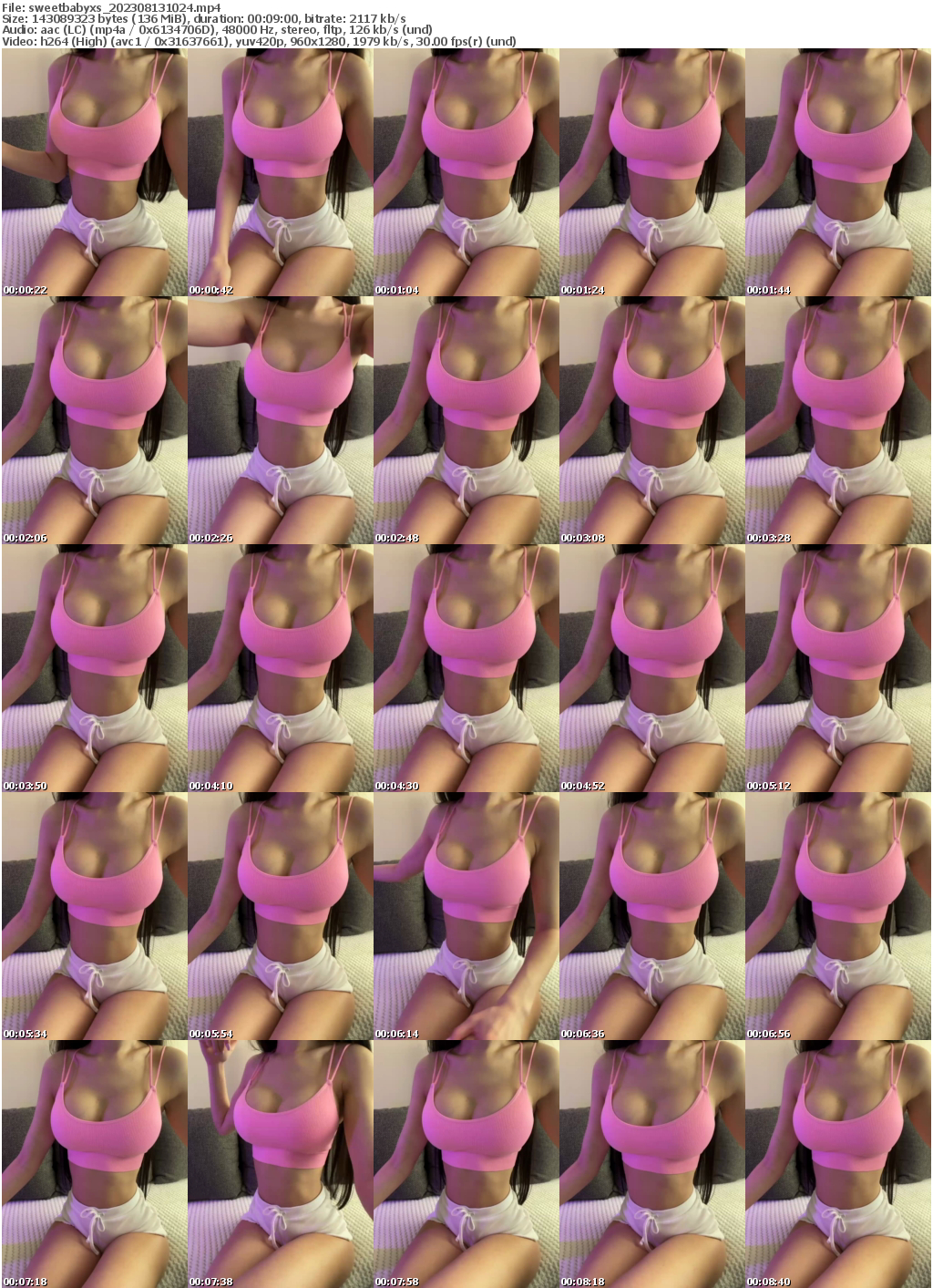 Preview thumb from sweetbabyxs on 2023-08-13 @ bongacams