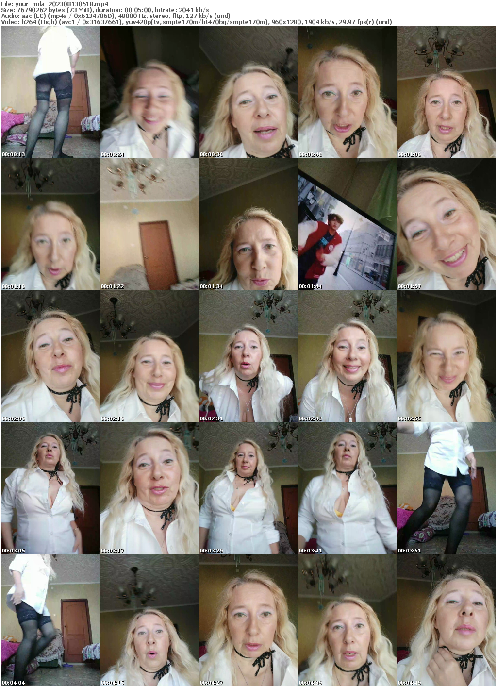 Preview thumb from your_mila on 2023-08-13 @ bongacams