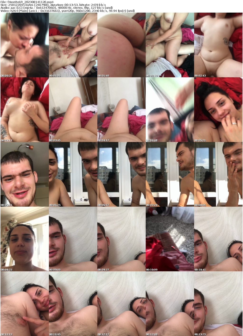 Preview thumb from f4vorite69 on 2023-08-14 @ bongacams