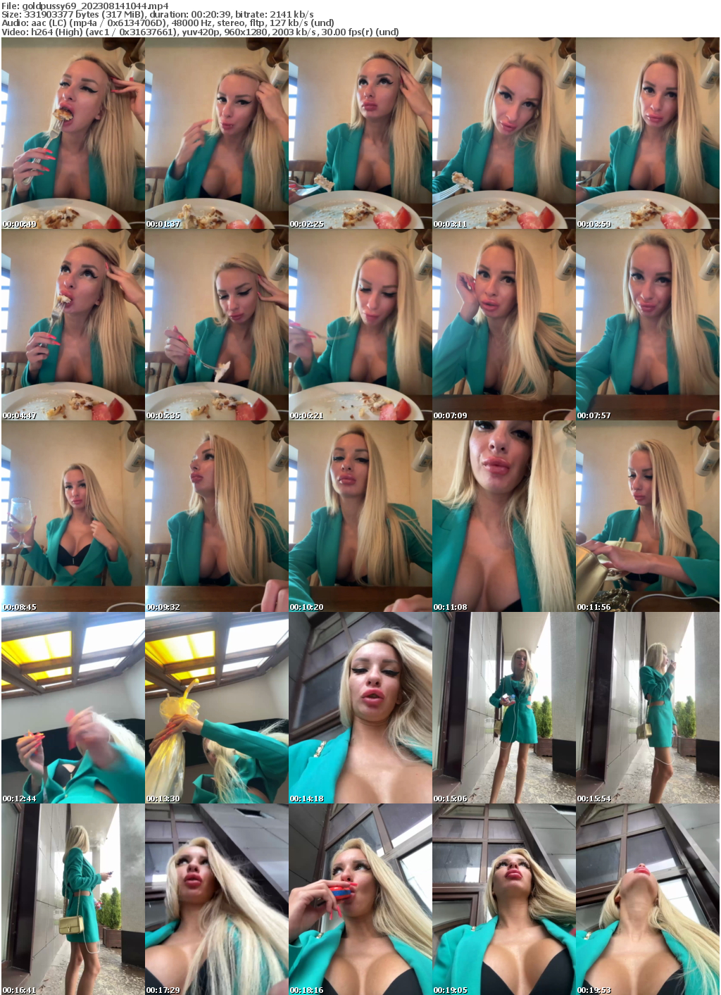 Preview thumb from goldpussy69 on 2023-08-14 @ bongacams