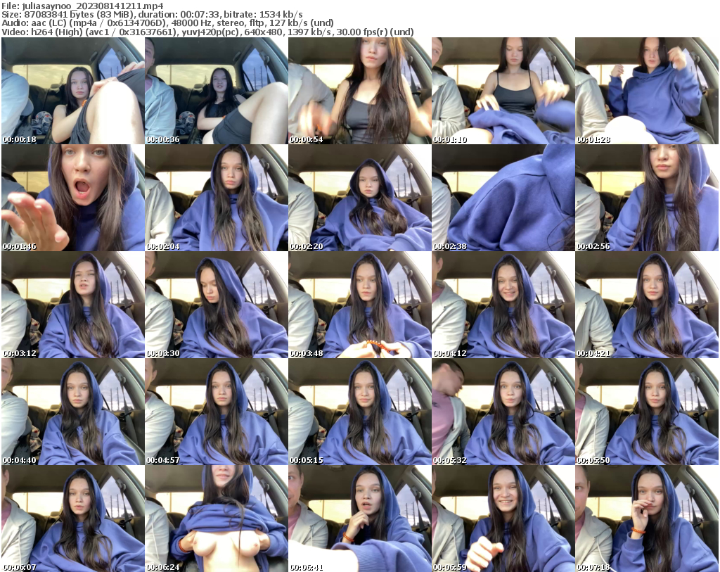 Preview thumb from juliasaynoo on 2023-08-14 @ bongacams