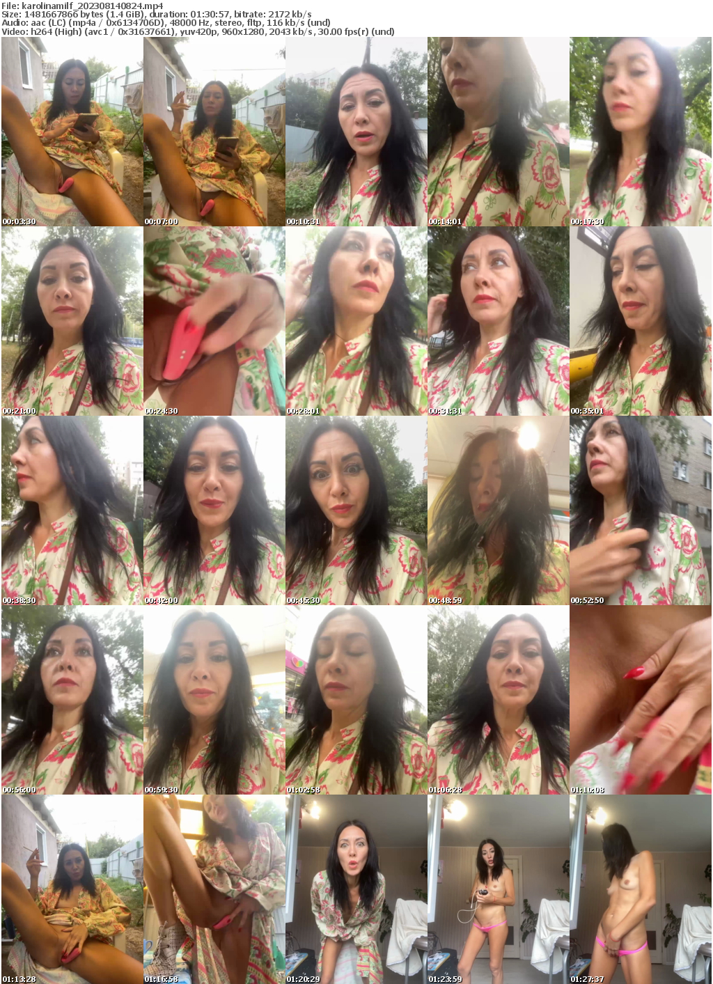 Preview thumb from karolinamilf on 2023-08-14 @ bongacams