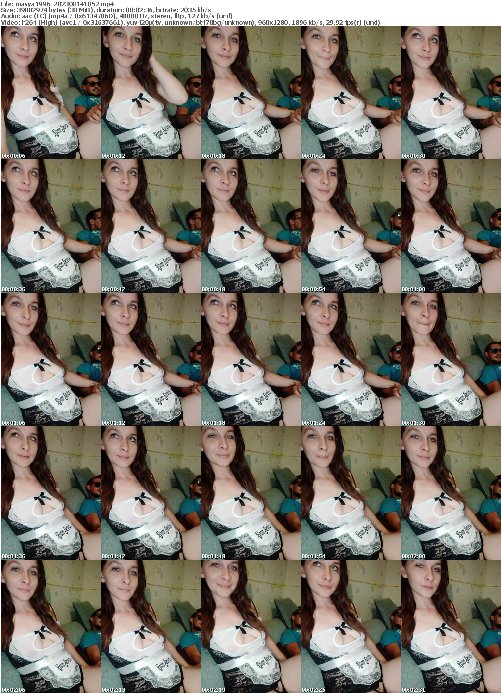 Preview thumb from masya1996 on 2023-08-14 @ bongacams