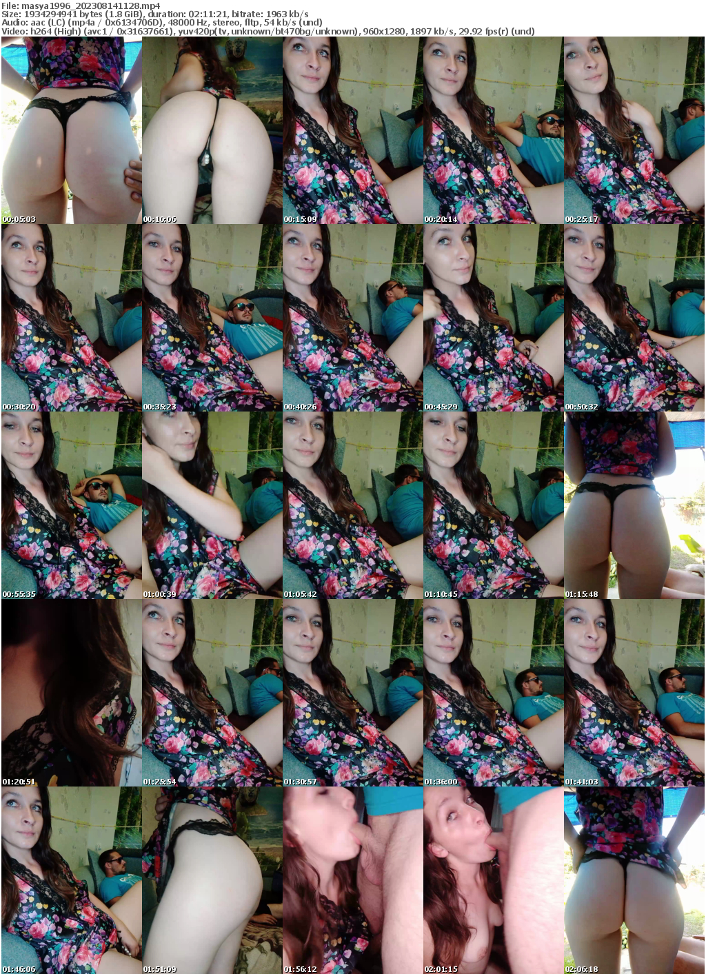 Preview thumb from masya1996 on 2023-08-14 @ bongacams