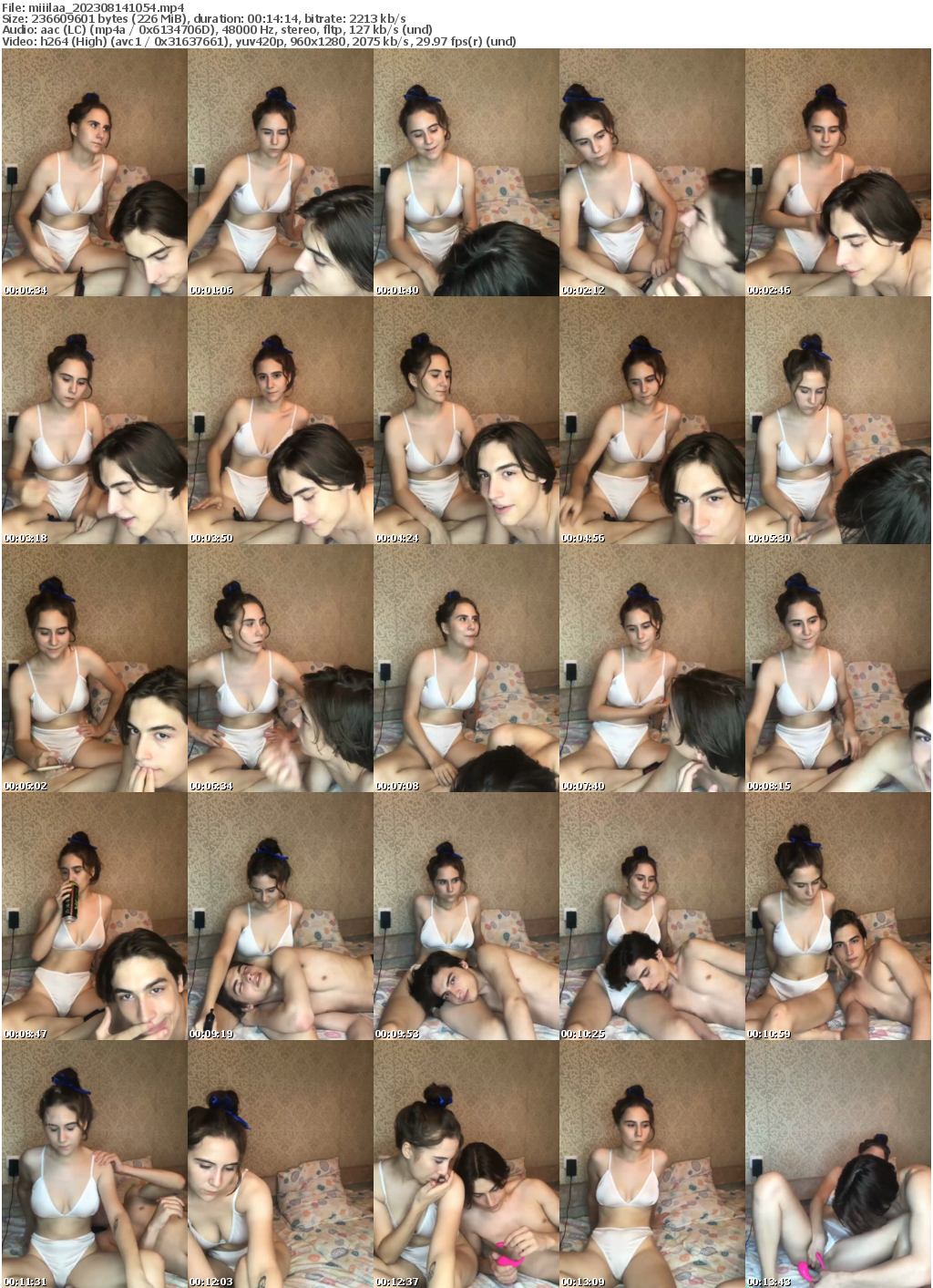 Preview thumb from miiilaa on 2023-08-14 @ bongacams