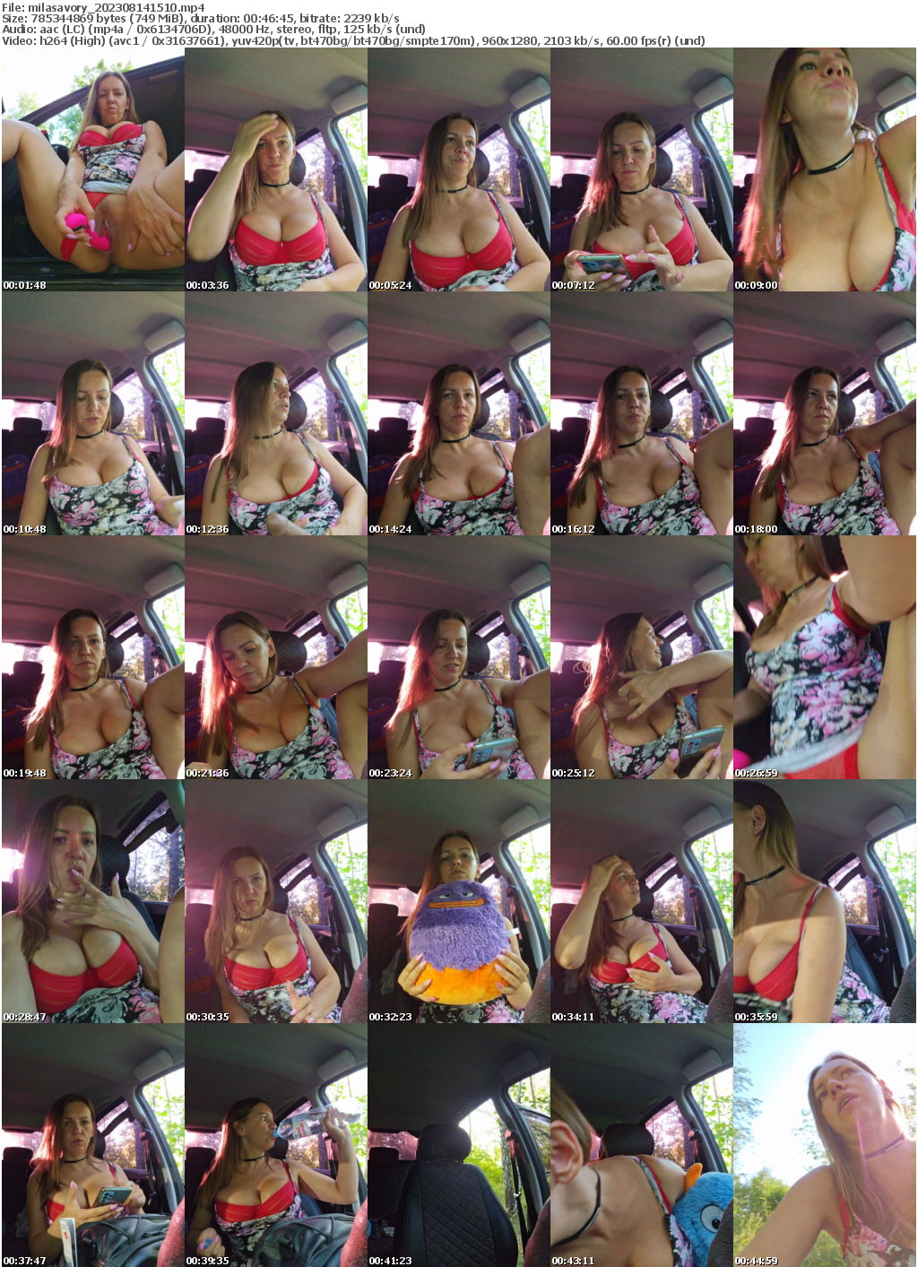 Preview thumb from milasavory on 2023-08-14 @ bongacams