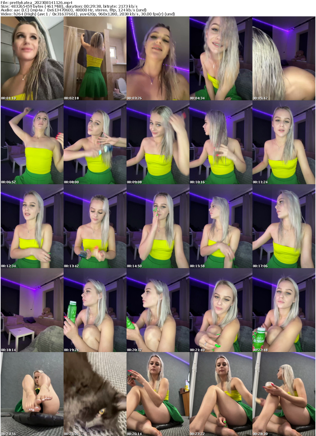 Preview thumb from prettykatea on 2023-08-14 @ bongacams