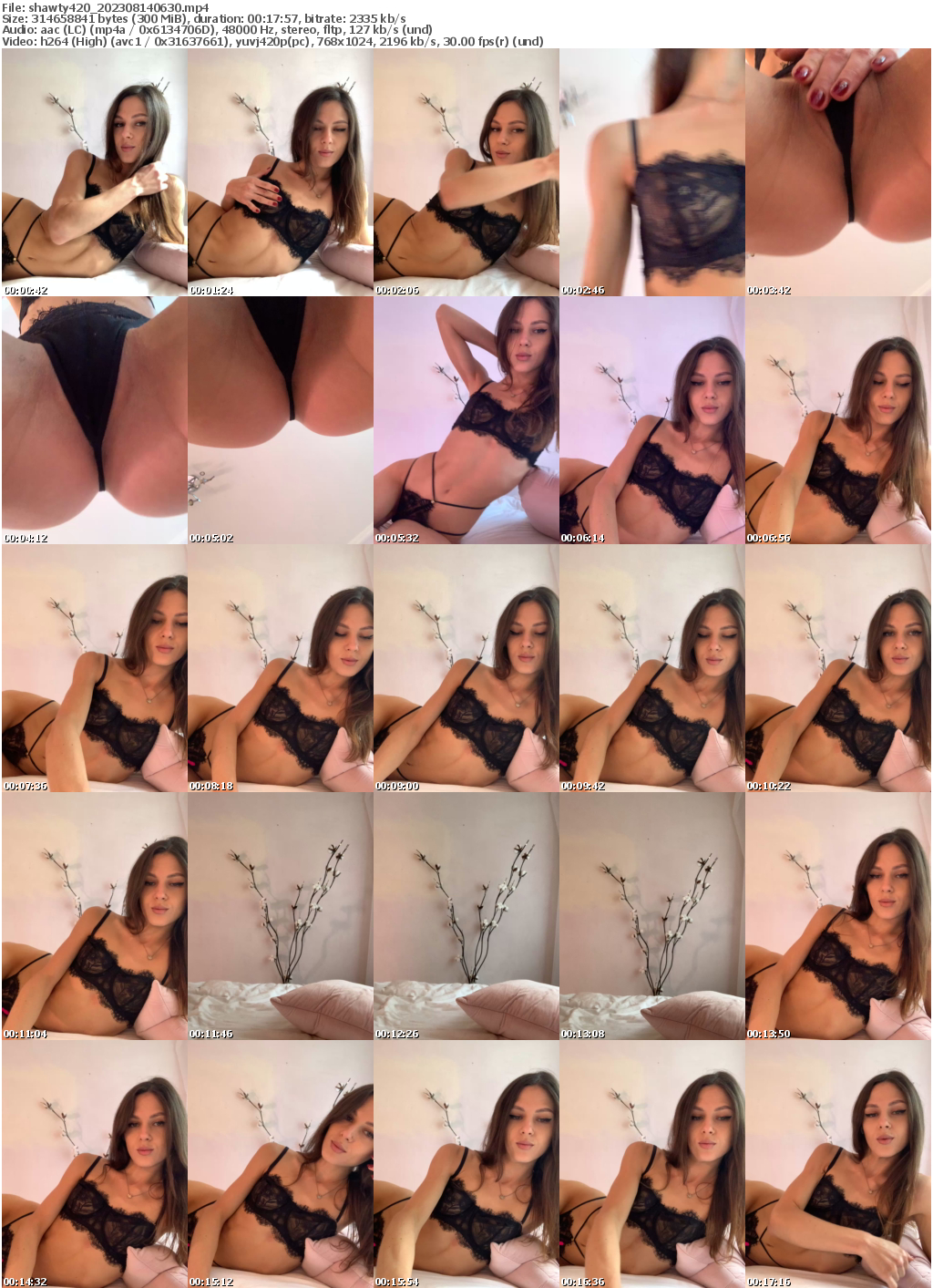 Preview thumb from shawty420 on 2023-08-14 @ bongacams