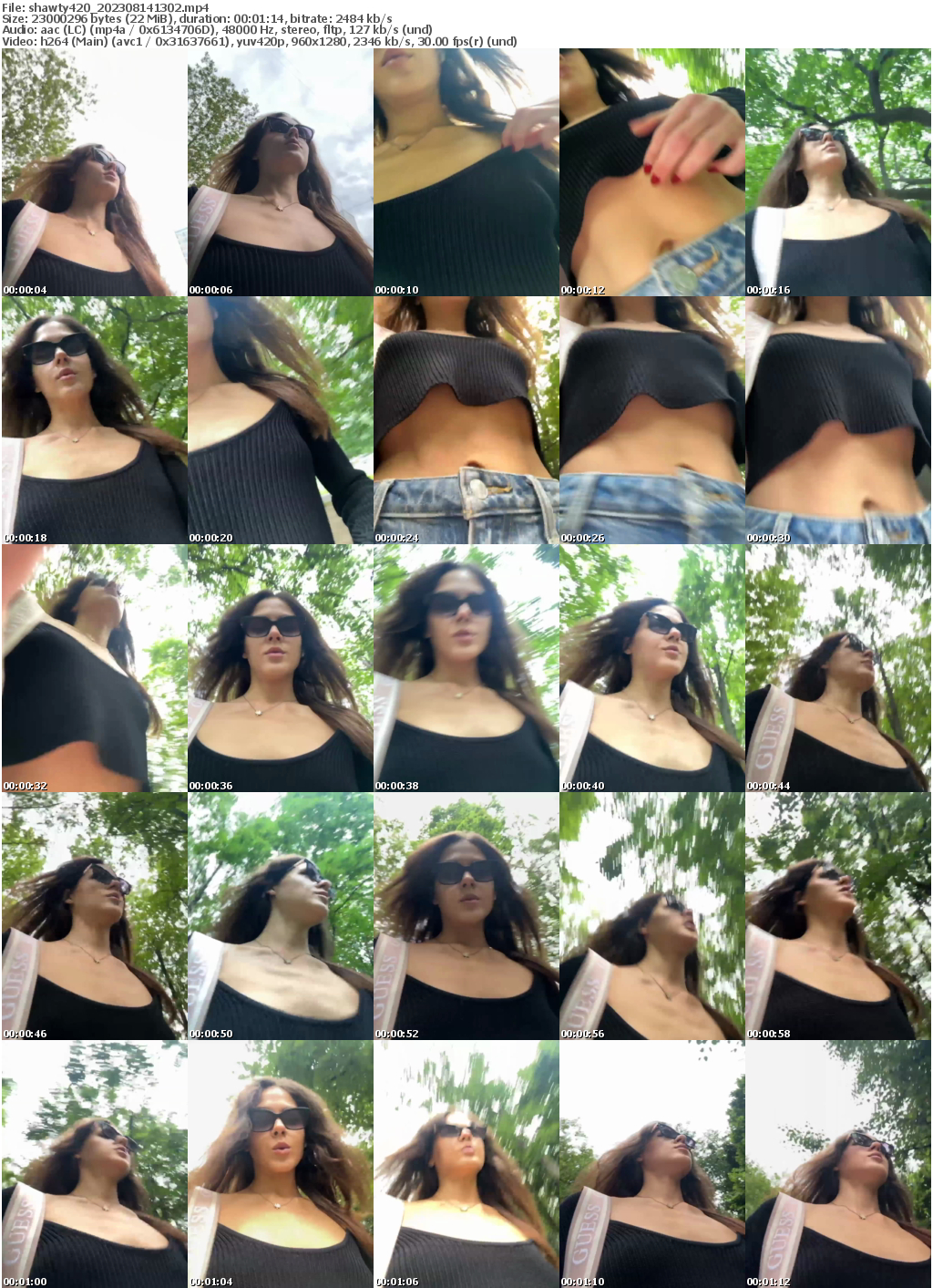 Preview thumb from shawty420 on 2023-08-14 @ bongacams