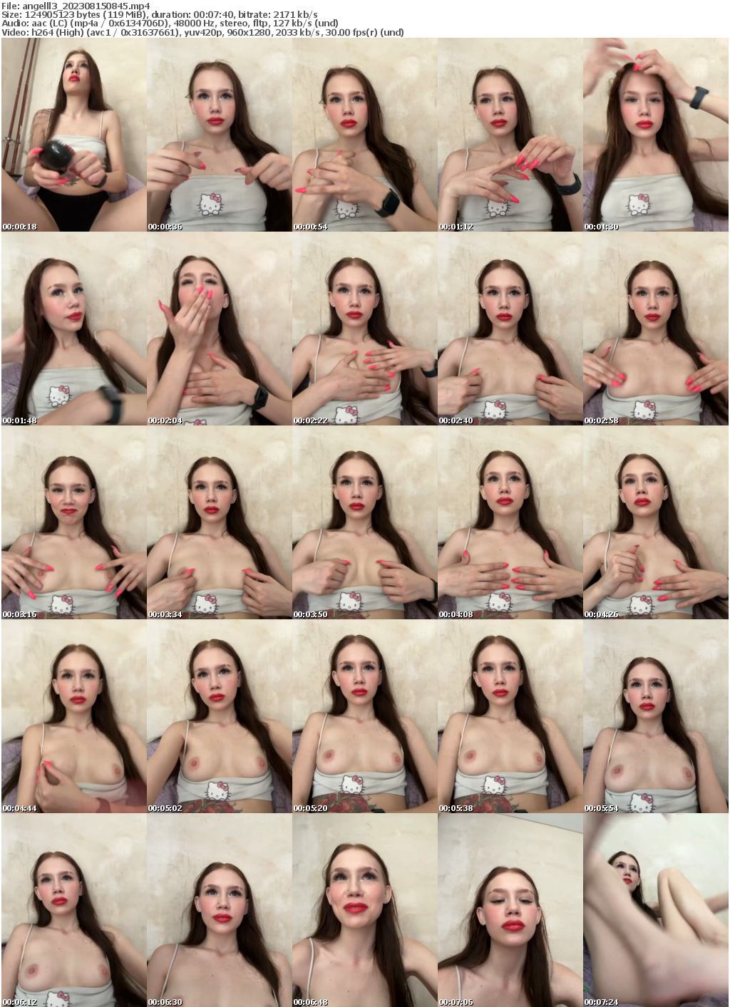 Preview thumb from angelll3 on 2023-08-15 @ bongacams