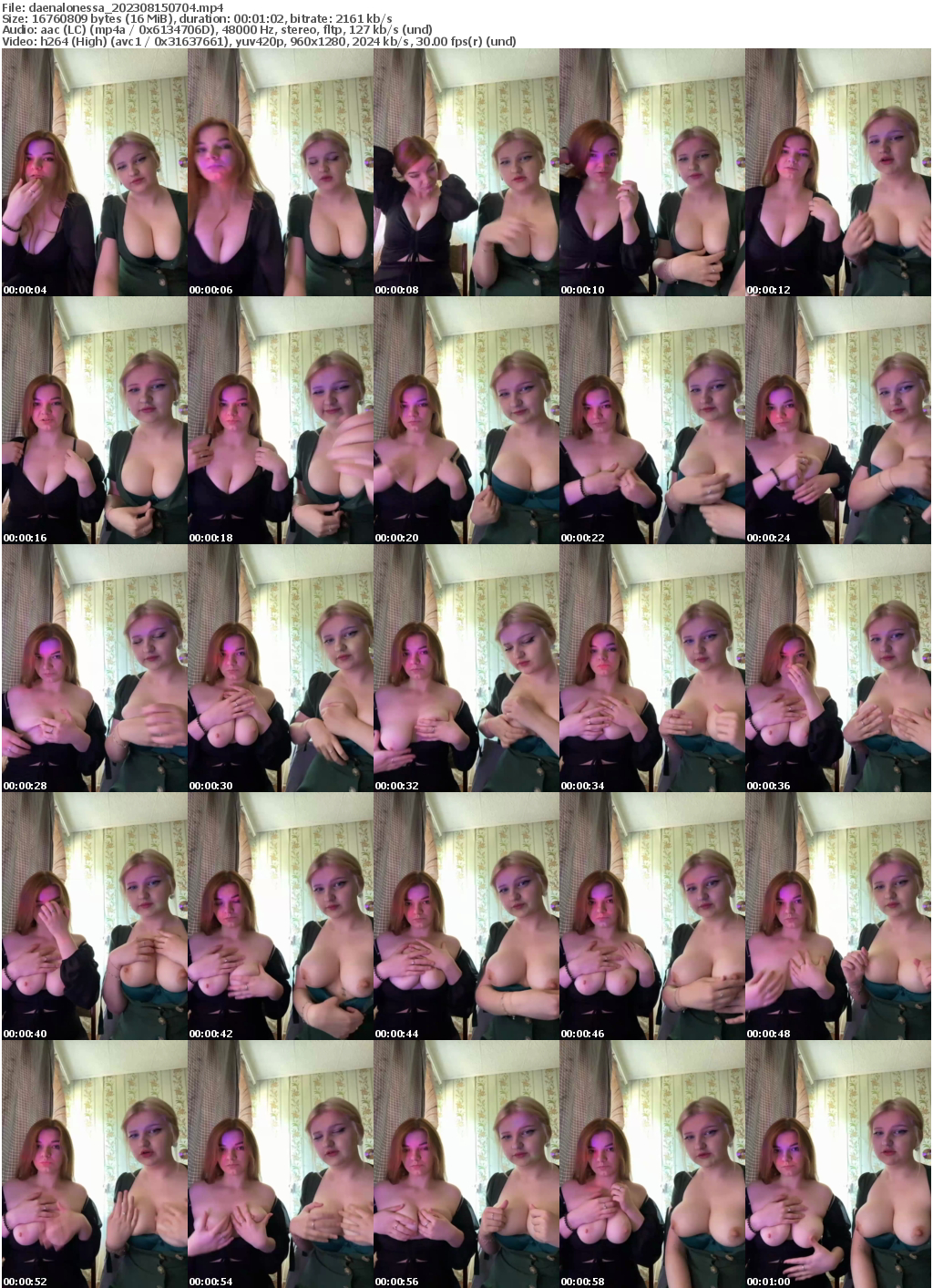 Preview thumb from daenalonessa on 2023-08-15 @ bongacams