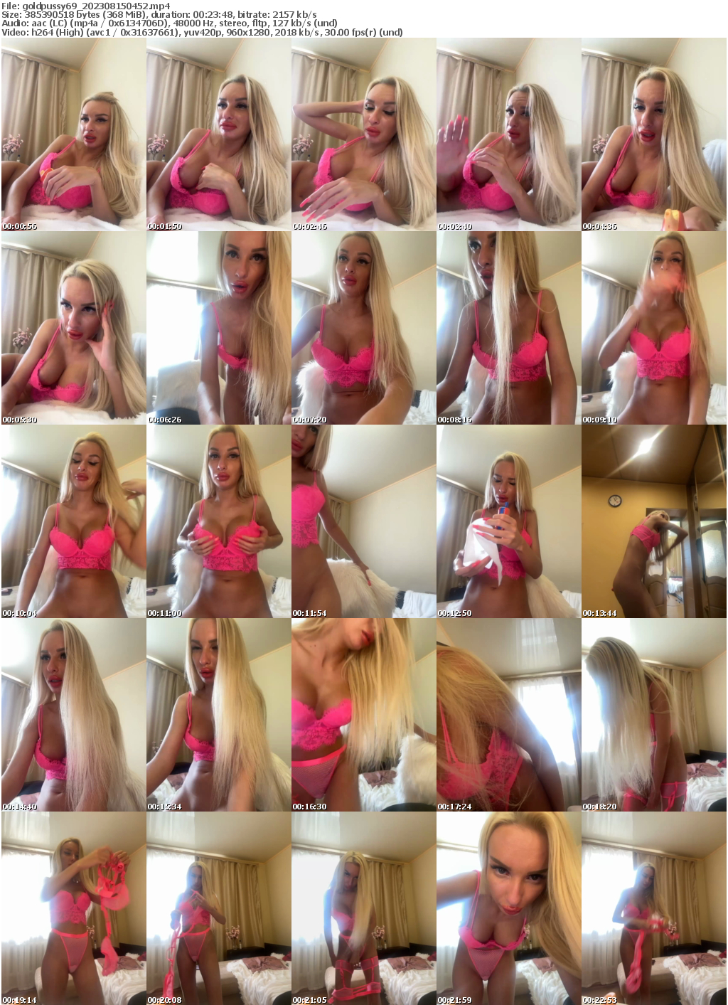 Preview thumb from goldpussy69 on 2023-08-15 @ bongacams