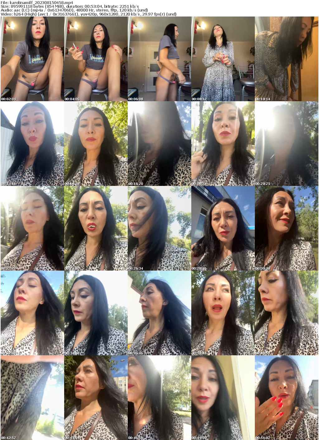 Preview thumb from karolinamilf on 2023-08-15 @ bongacams