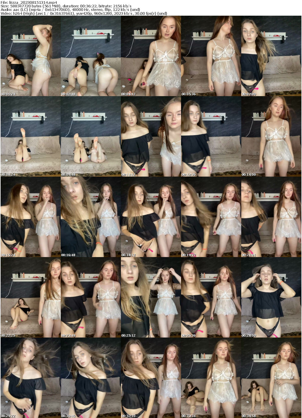 Preview thumb from liizza on 2023-08-15 @ bongacams