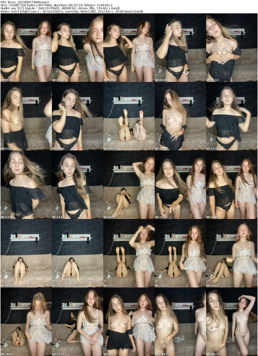 Preview thumb from liizza on 2023-08-15 @ bongacams