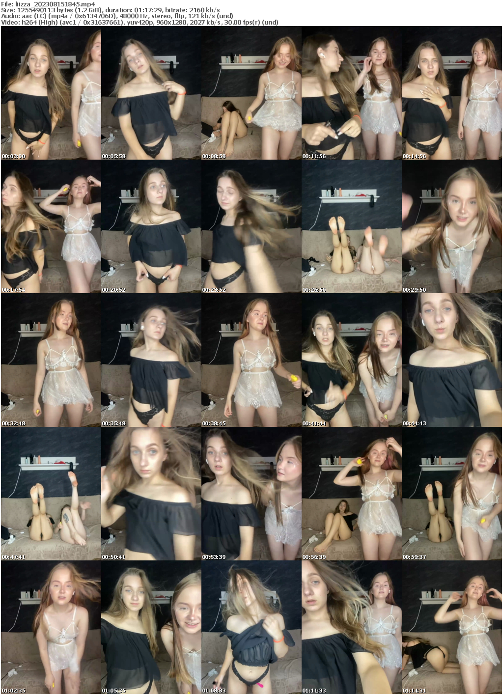 Preview thumb from liizza on 2023-08-15 @ bongacams